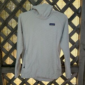 Patagonia Hooded Cowel Diamond Capra Fleece size S Small